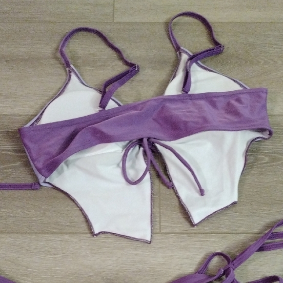 Butterfly 2 Piece Bikini Tankini - Picture 4 of 11